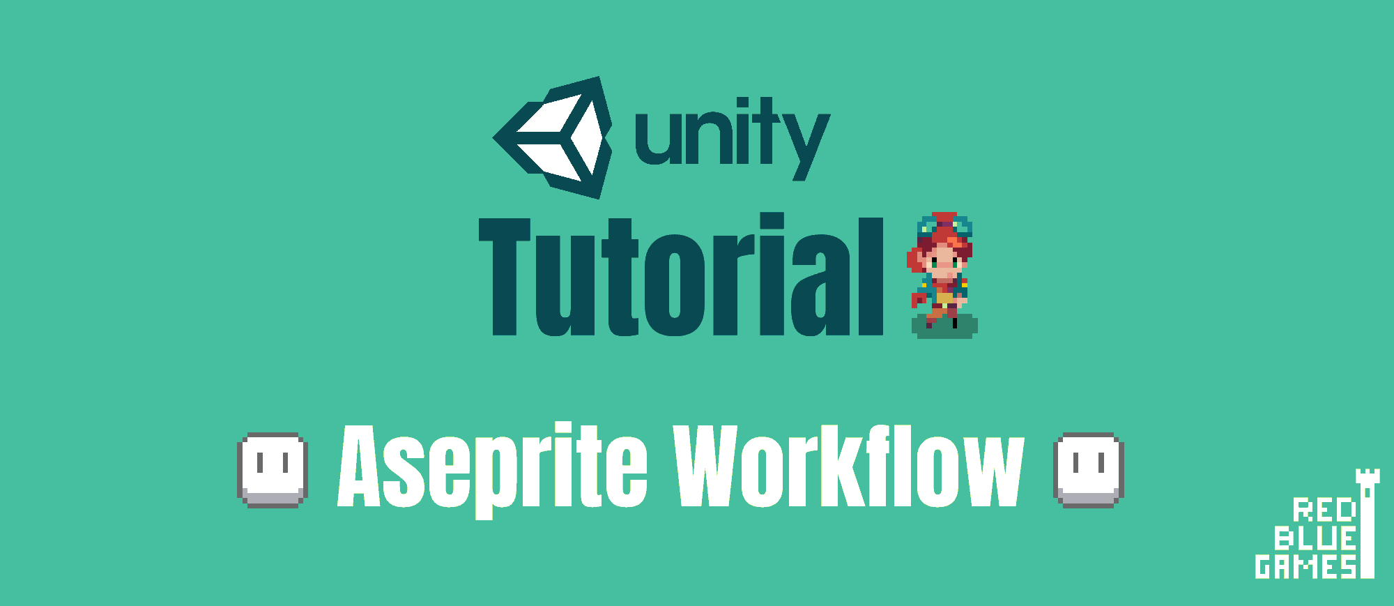 Unity Tutorial: Animate Pixel Art using Aseprite and Animation Importer |  by Edward Rowe | Red Blue Games