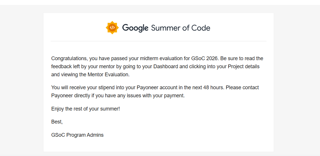 I Passed My GSOC Midterm Evaluation… Here’s What Actually Happened.