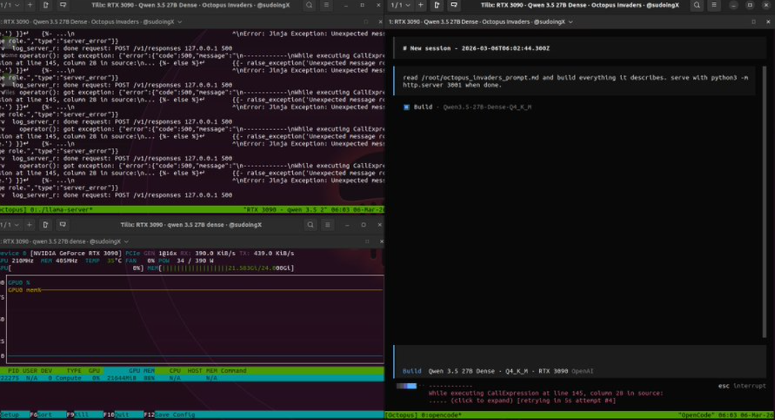 Your Qwen 3.5 27B Is Crashing on Claude Code. Here’s the Actual Fix.