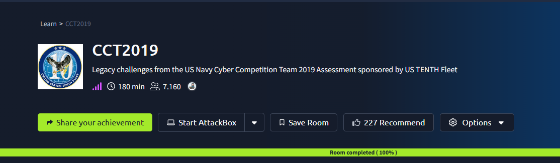 CCT2019 (THM) Tryhackme WriteUp and Answer