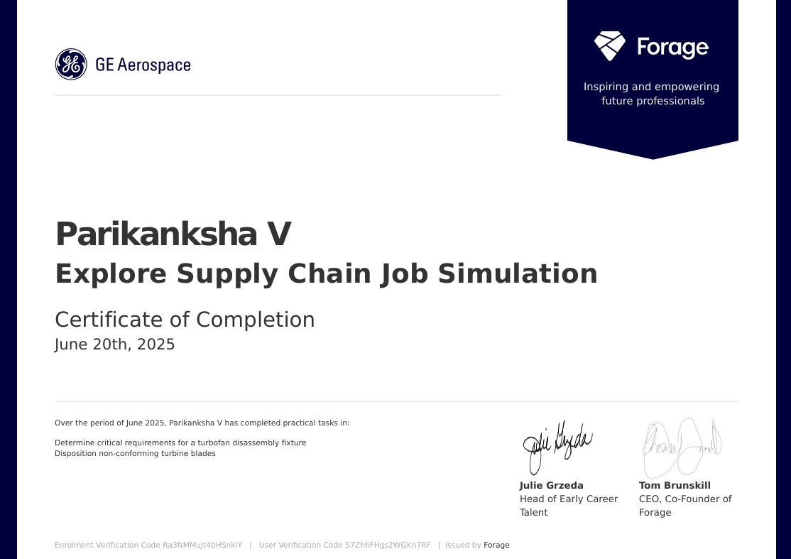 GE Aerospace Job Simulations: My Experience