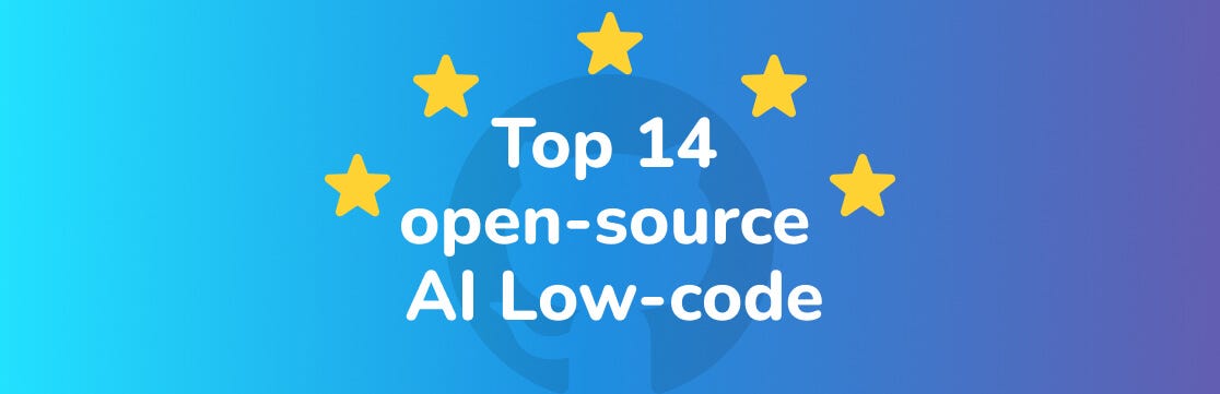 14 AI-Powered Low-Code Platforms on GitHub Worth Watching