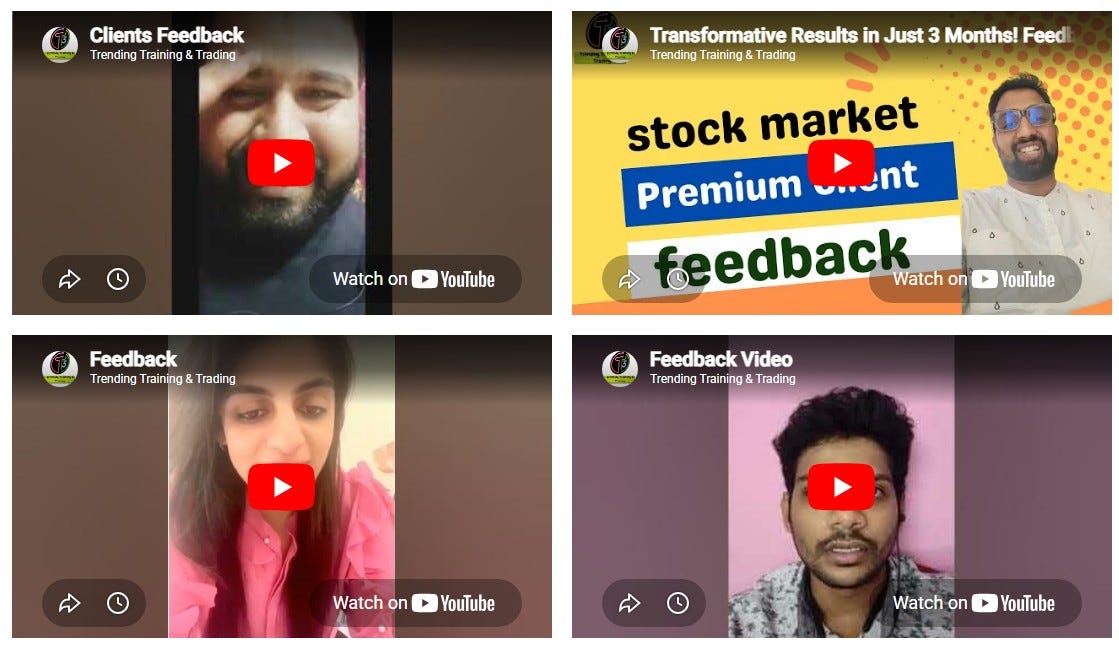 Trending Training and Trading