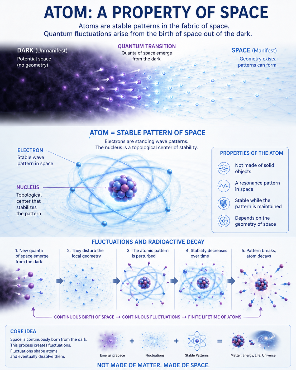 The Universe That Builds Itself