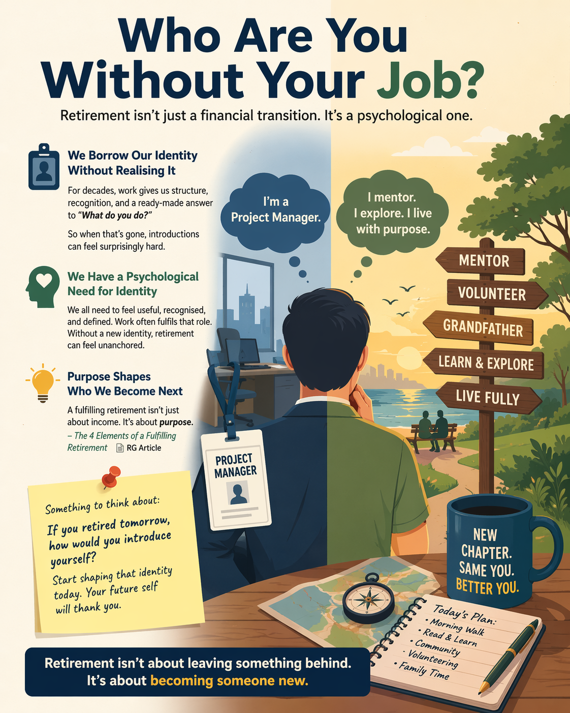 Who Are You Without Your Job? (The Retirement Question Most People Avoid)
