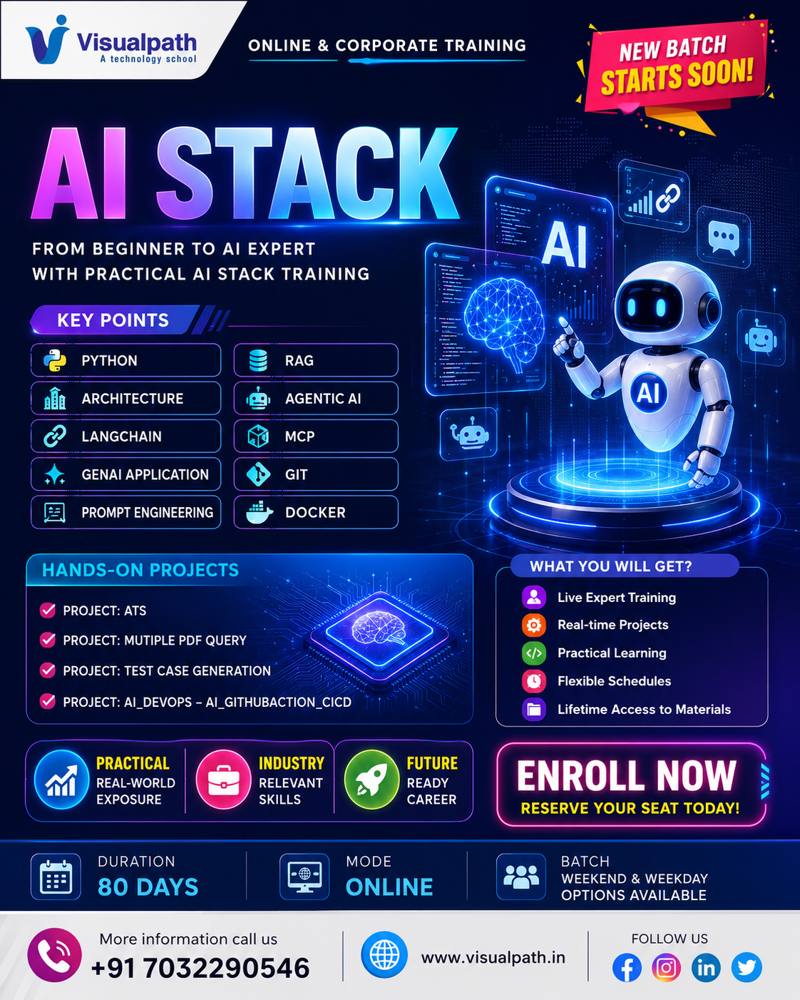 AI Stack Online Training | New Batch Starts Soon!
