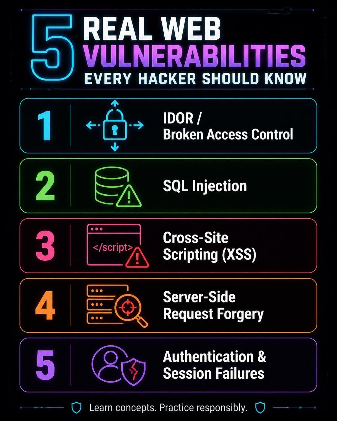5 Real Web Vulnerabilities Every Hacker Should Know