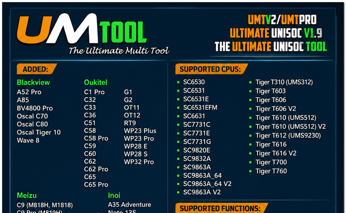 UMTv2 — UMT Pro Unisoc Module v1.9