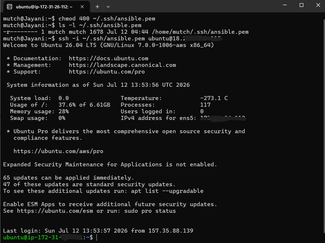 Connecting to Your Amazon EC2 Instance Using SSH