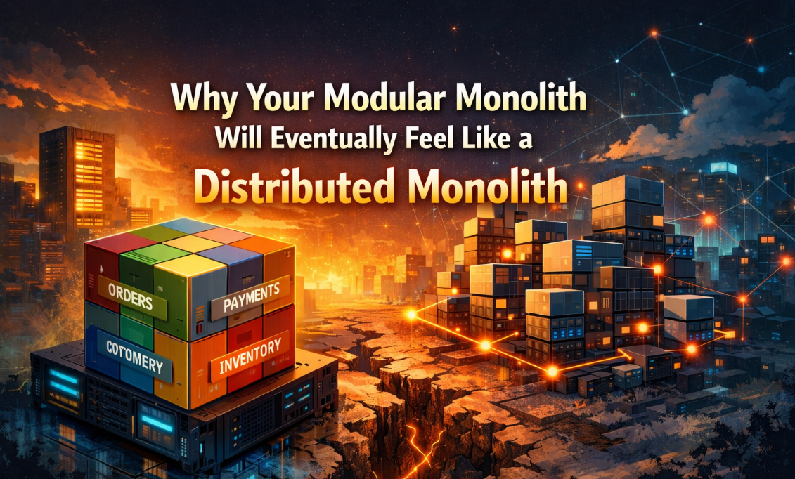 Why Your Modular Monolith Will Eventually Feel Like a Distributed Monolith