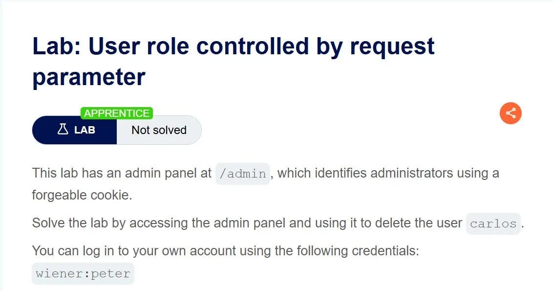 User Role Controlled By Request Parameter