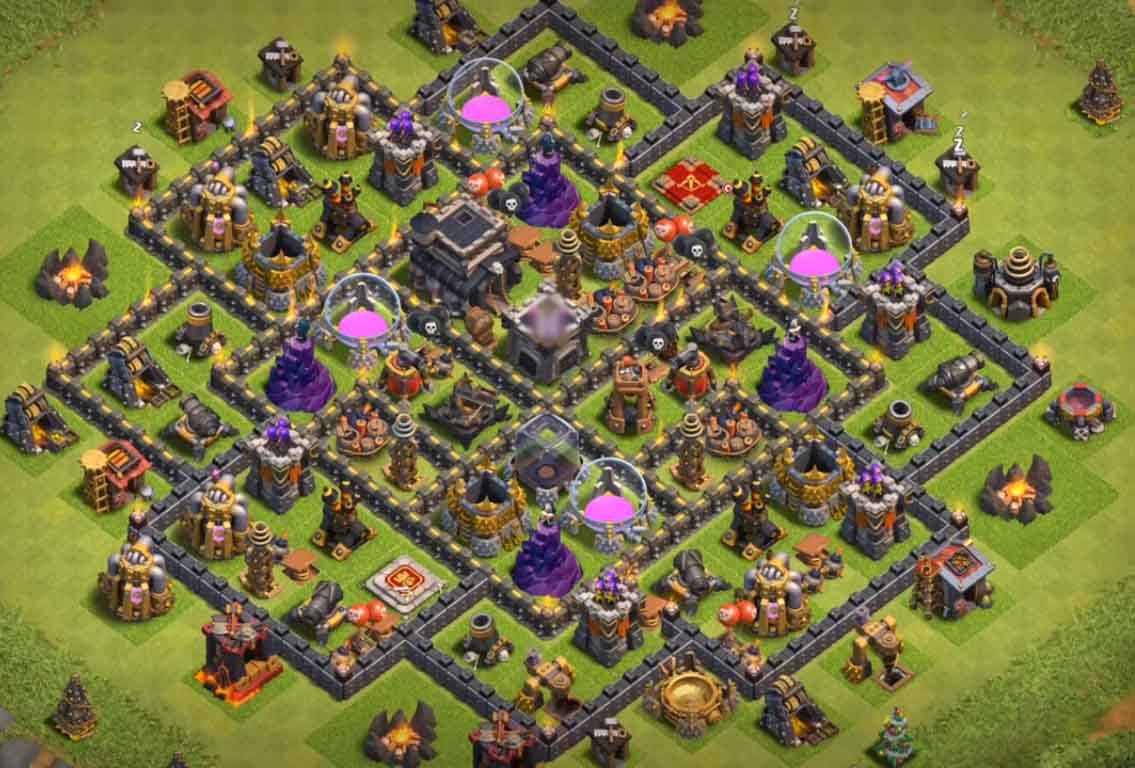 Image result for TOWN HALL 9 FARMING BASE DESIGN