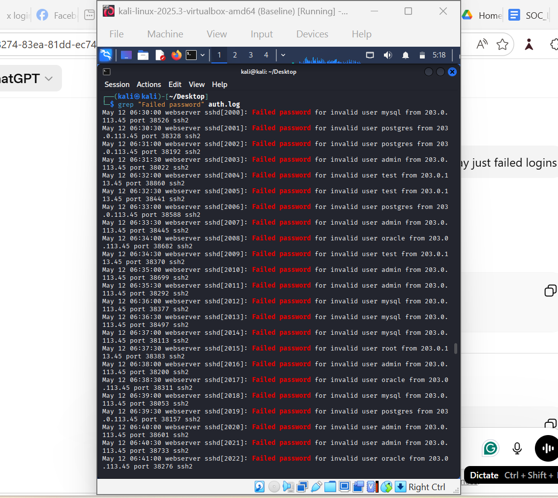 During this SOC-focused laboratory exercise, I analyzed production-style log datasets including…