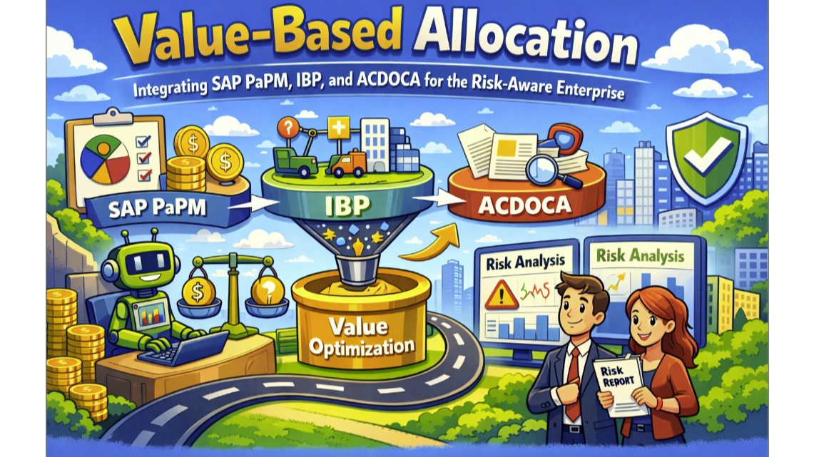 Value-Based Allocation: Integrating SAP PaPM, IBP, and ACDOCA for the Risk-Aware Enterprise
