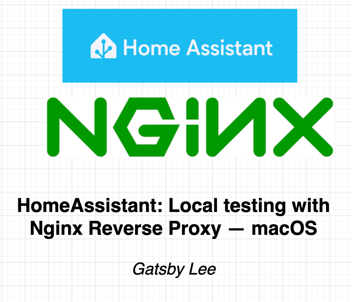 HomeAssistant: Local testing with Nginx Reverse Proxy — macOS