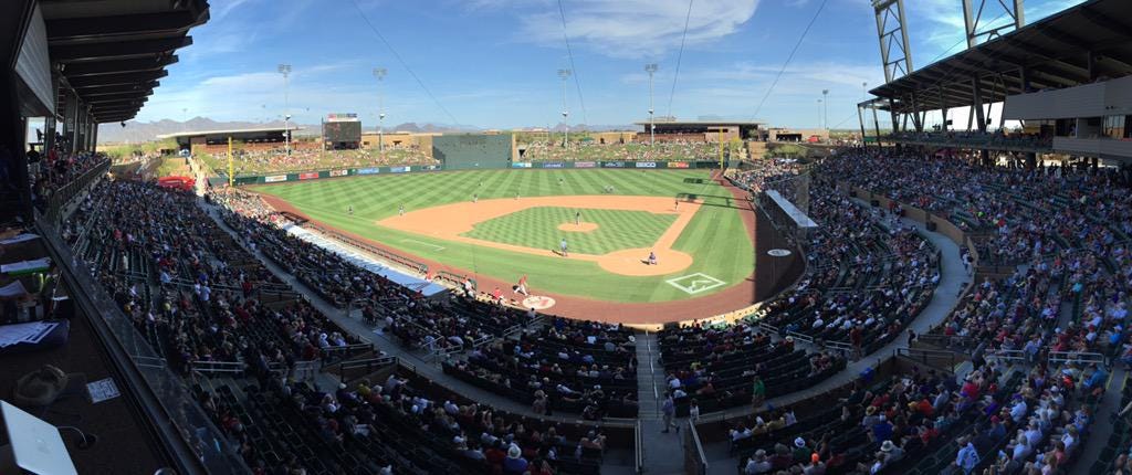 Salt River Fields, home to the D-backs and Rockies, is not to be missed in Arizona.