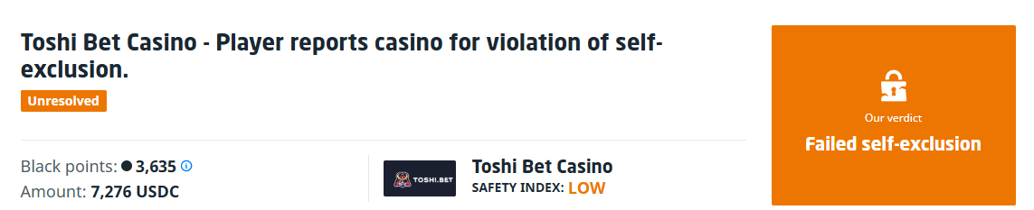 The Toshi.bet “No-Win Trap”: A Technical Analysis of a $7,276 Fraud
