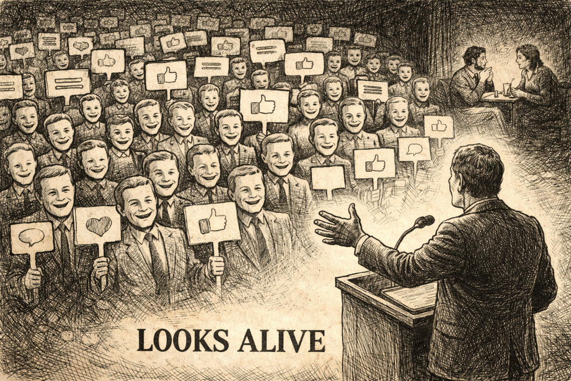 The internet is getting worse at telling a living environment from the appearance of life