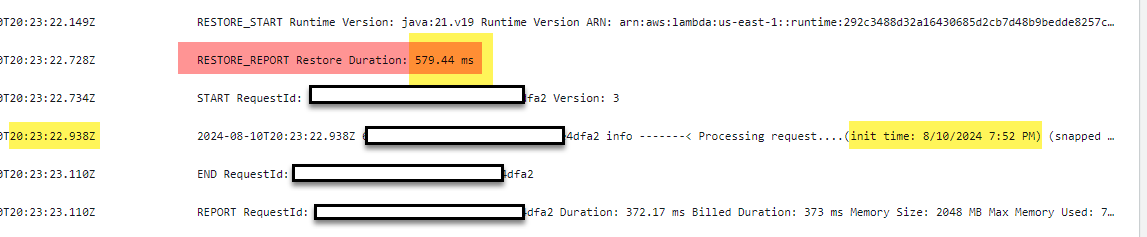 AWS Lambda Cold Start Time From Infinity to Zero