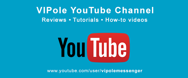 VIPole Secure Messenger YouTube Channel