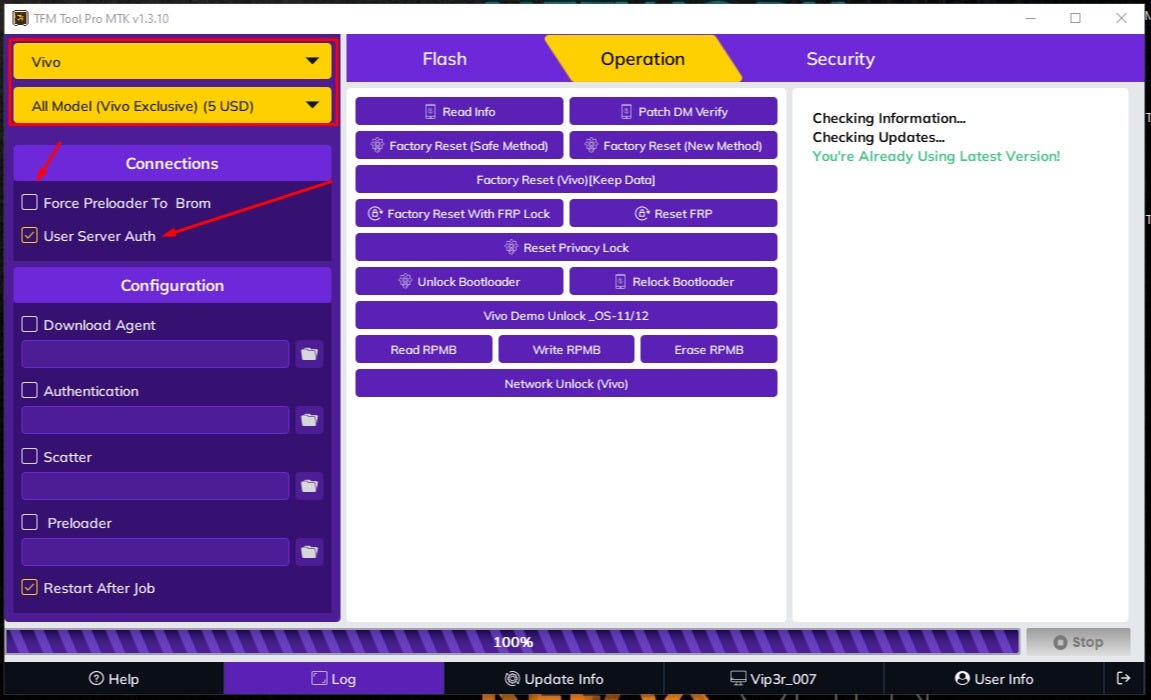 TFM Multi Tool V2.3.0