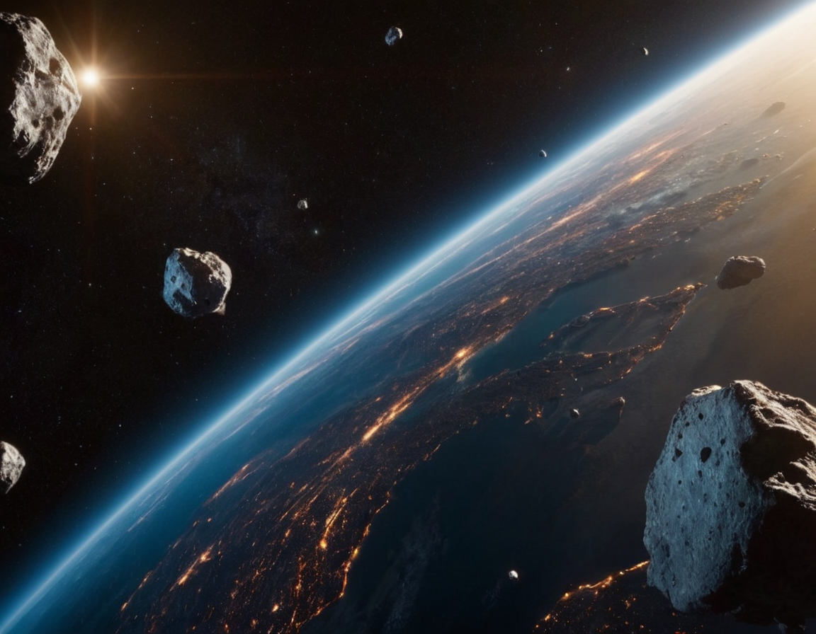 Cosmic Traffic: Navigating Satellites Asteroids and Space Debris