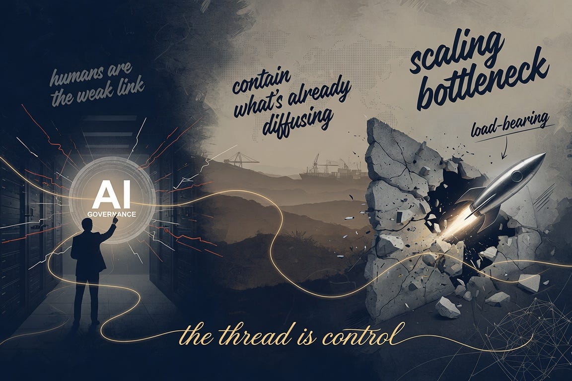 Three AI Stories This Week & Whether the Control Is Real