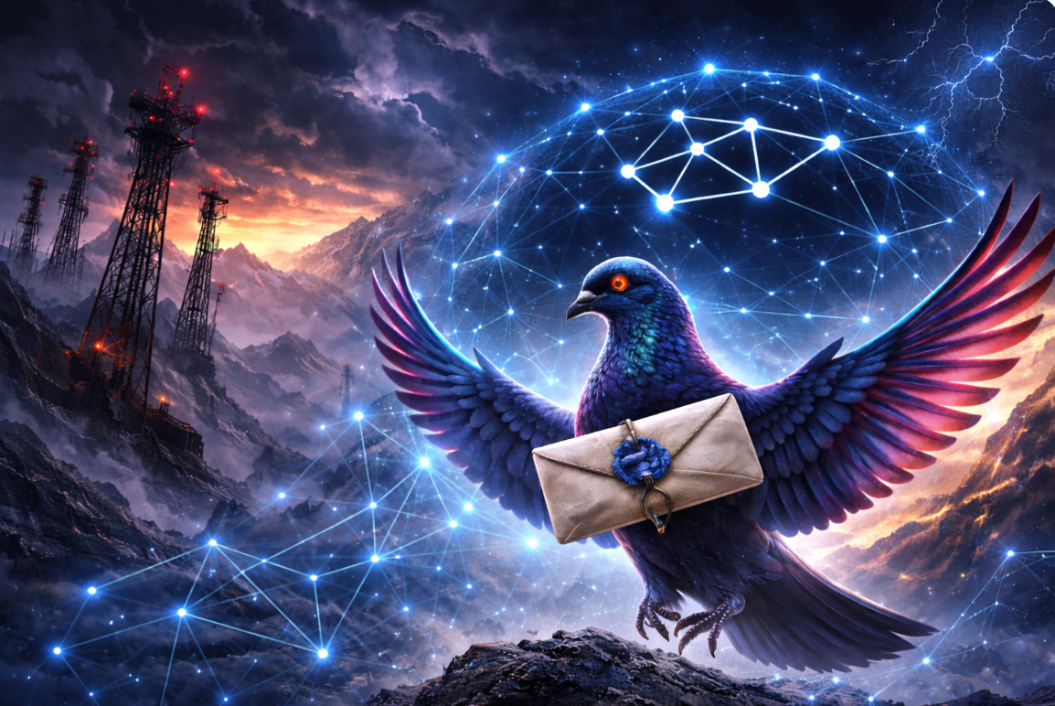 Pigeon Post: The Original Mesh Network