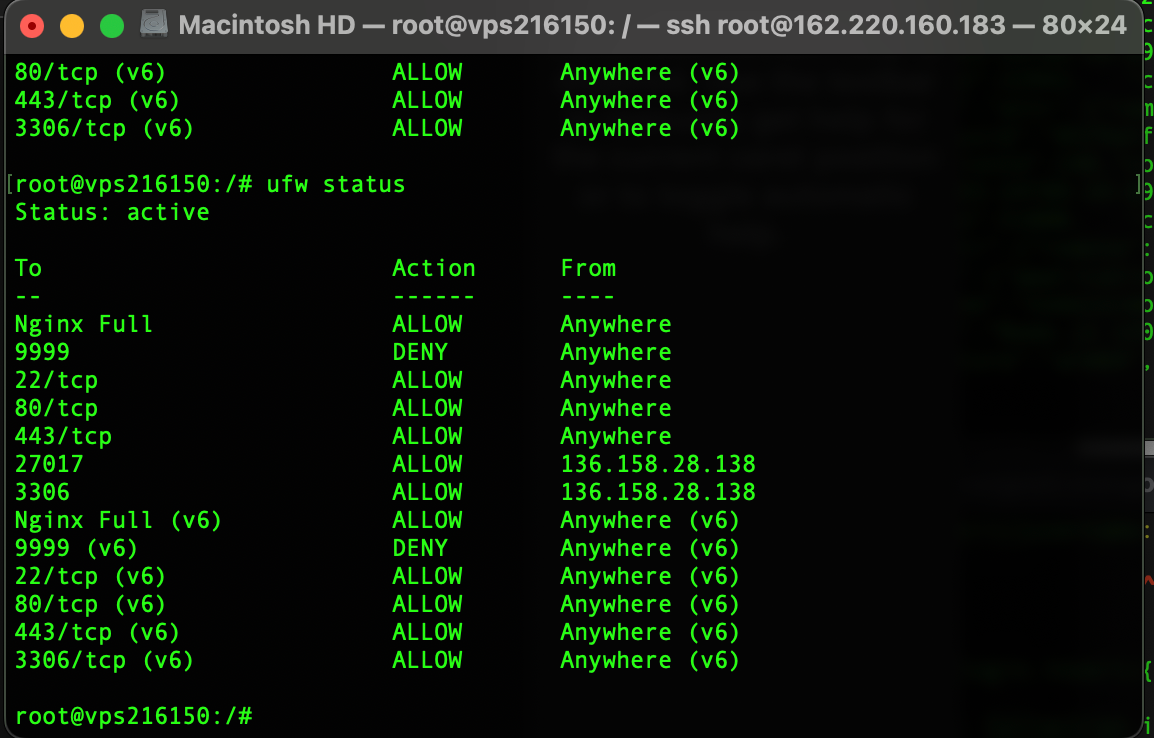MySQL Remote Connection with MySQL Workbench on a Virtual Private Server