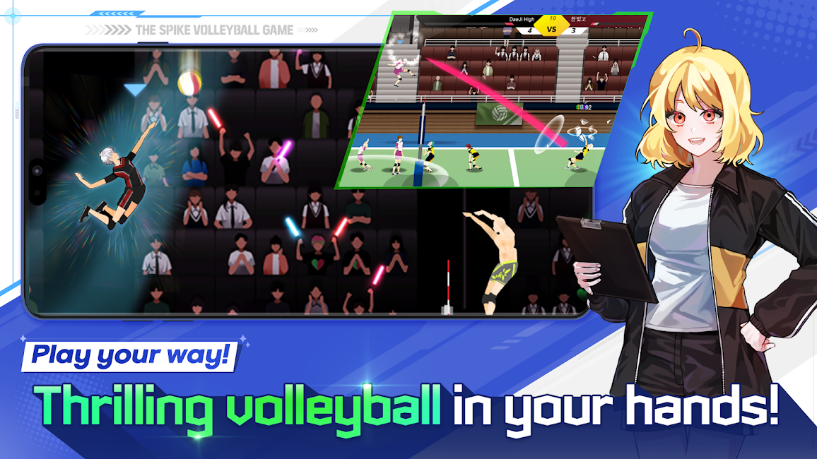 The Spike APK MOD Unlocked all Characters, Max Level