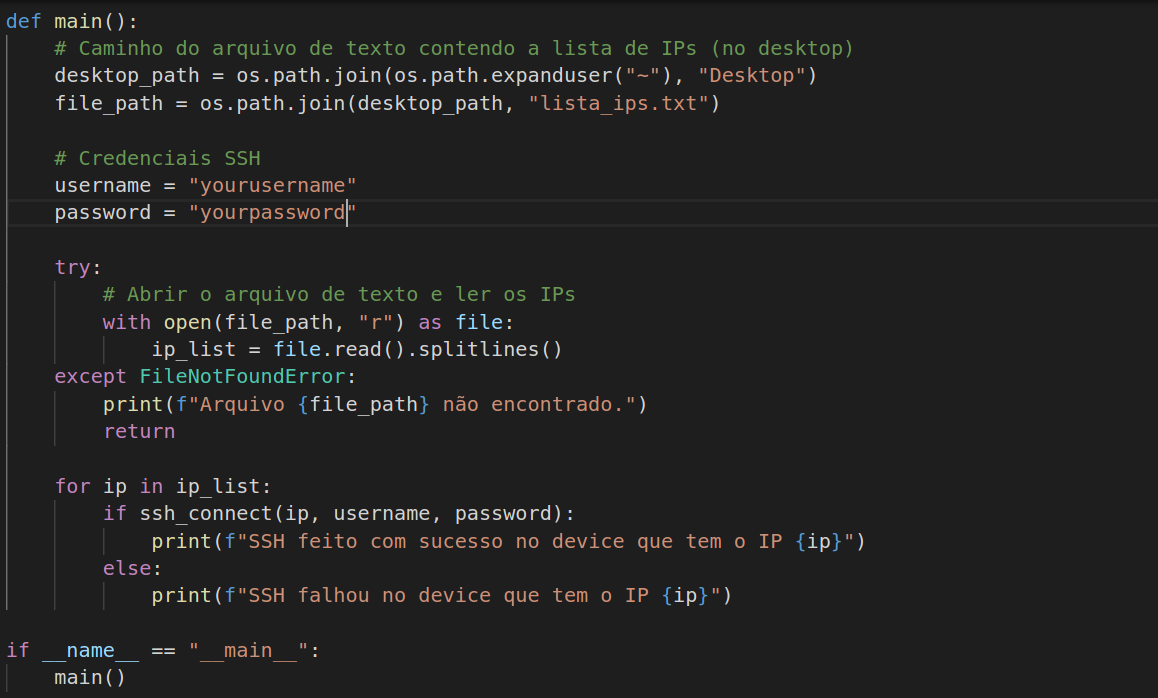Automatizando SSH em Roteadores Cisco usando Python e Netmiko