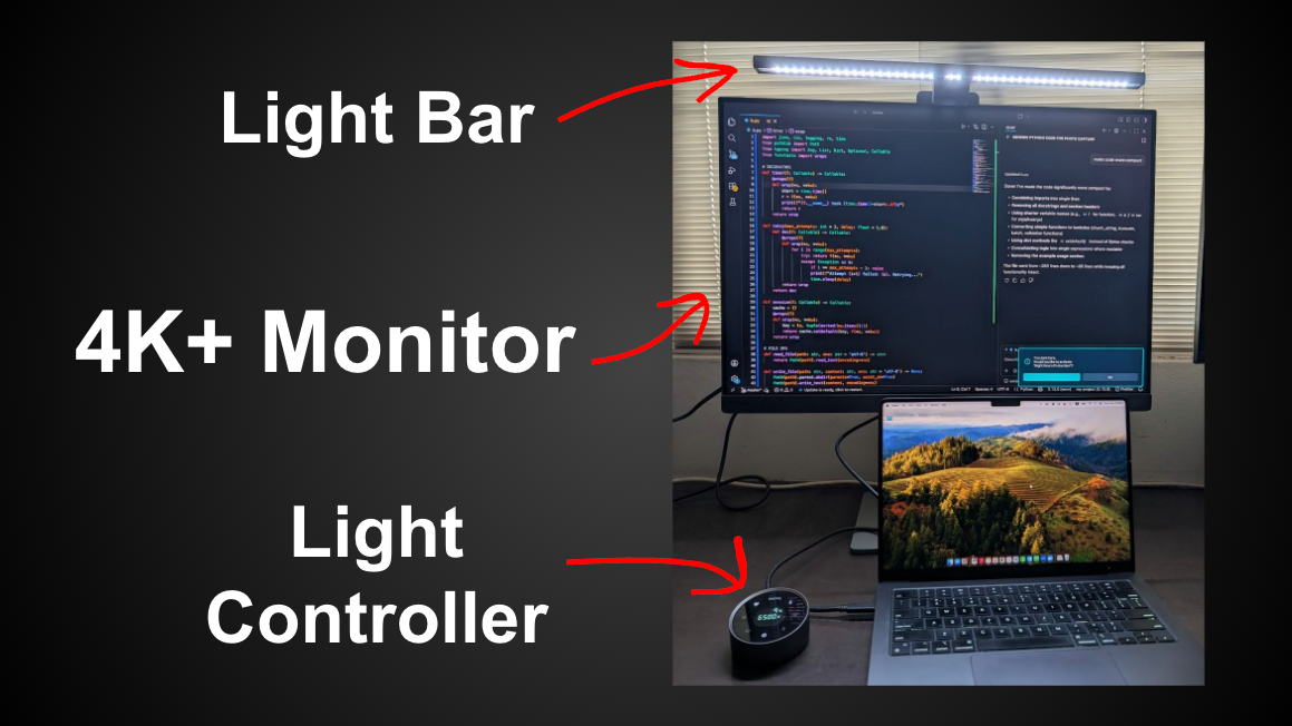 I Added An Upgraded 28-Inch 4K+ Programming Monitor To My Setup