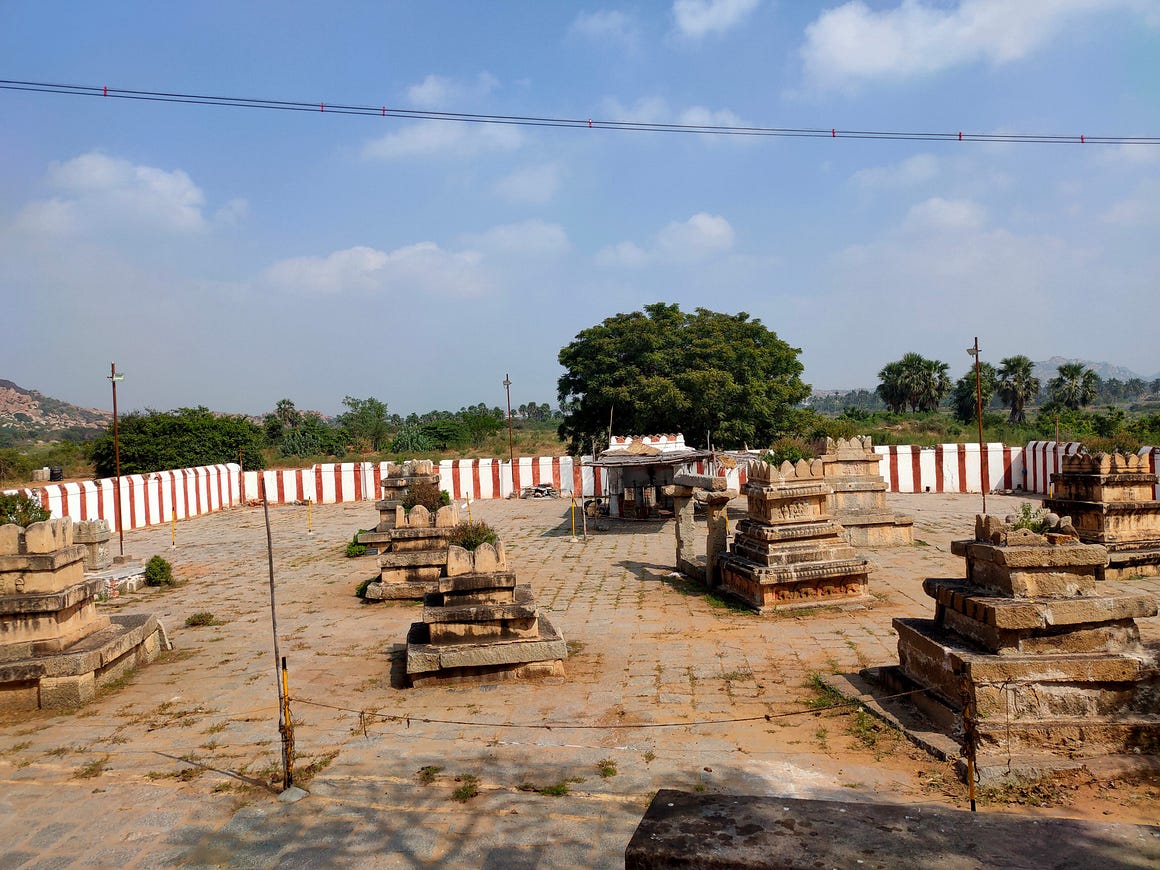 Temple at Nava brindavan