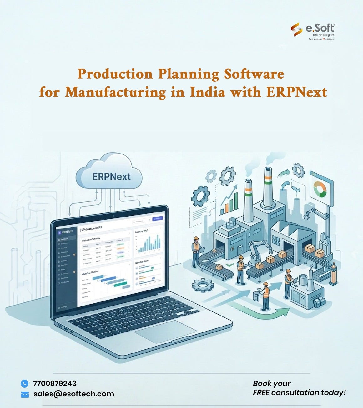 ERPNext: Production Planning Software for Indian Manufacturing