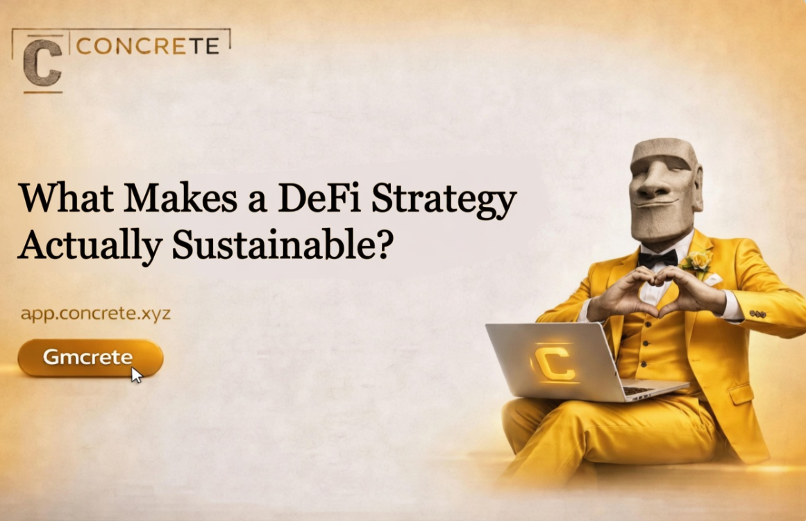 What Makes a DeFi Strategy Actually Sustainable ?