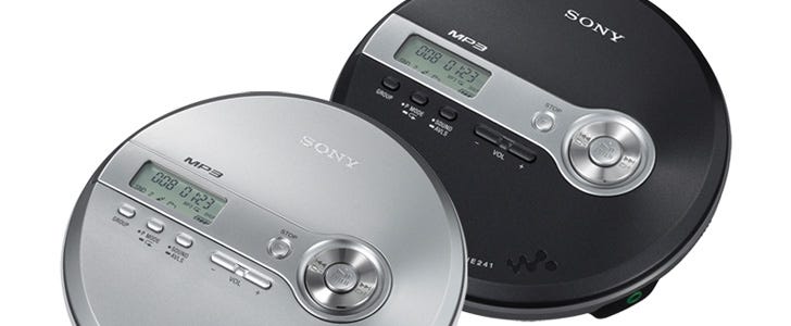 New CD Walkman with MP3 Player from Sony, by Sohrab Osati