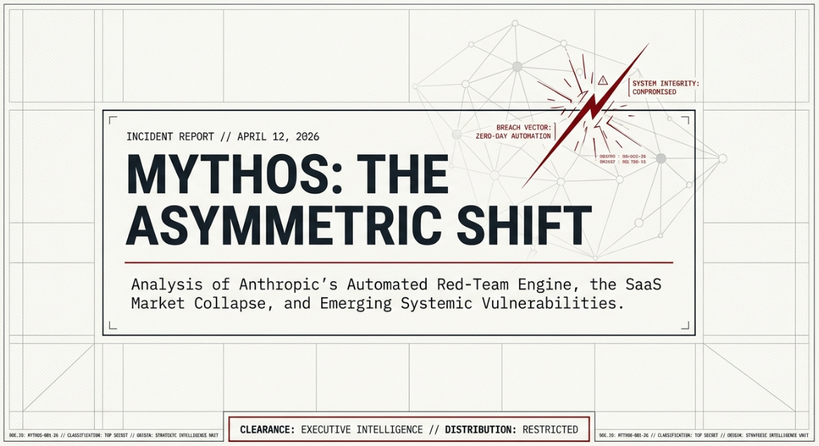The “Skynet” Moment: Why Anthropic’s Mythos Just Triggered a Wall Street Bloodbath