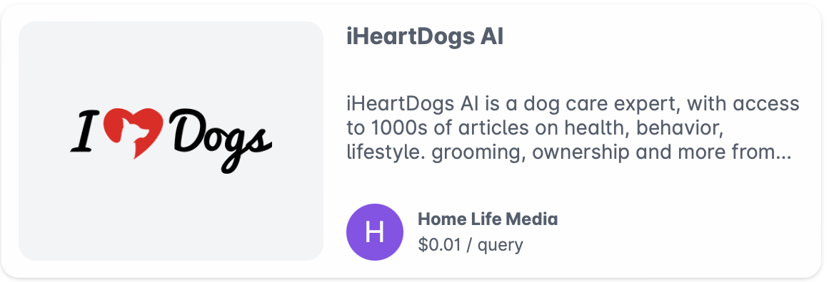 Dappier Partners with HomeLife Brands to Monetize IHeartDogs & IHeartCats content for AI Usage