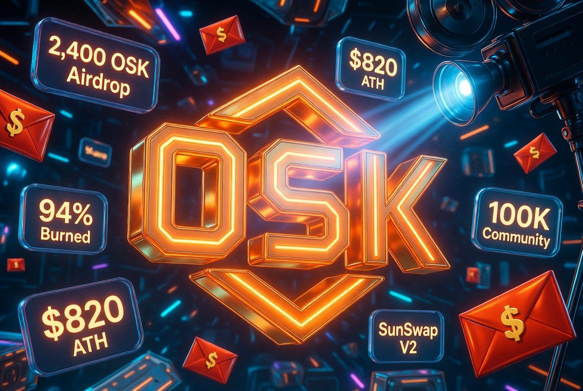 OSK Token: The Ultra‑Scarce DeFi Gem Backed by a 100,000+ Community — Get Your Airdrop Now