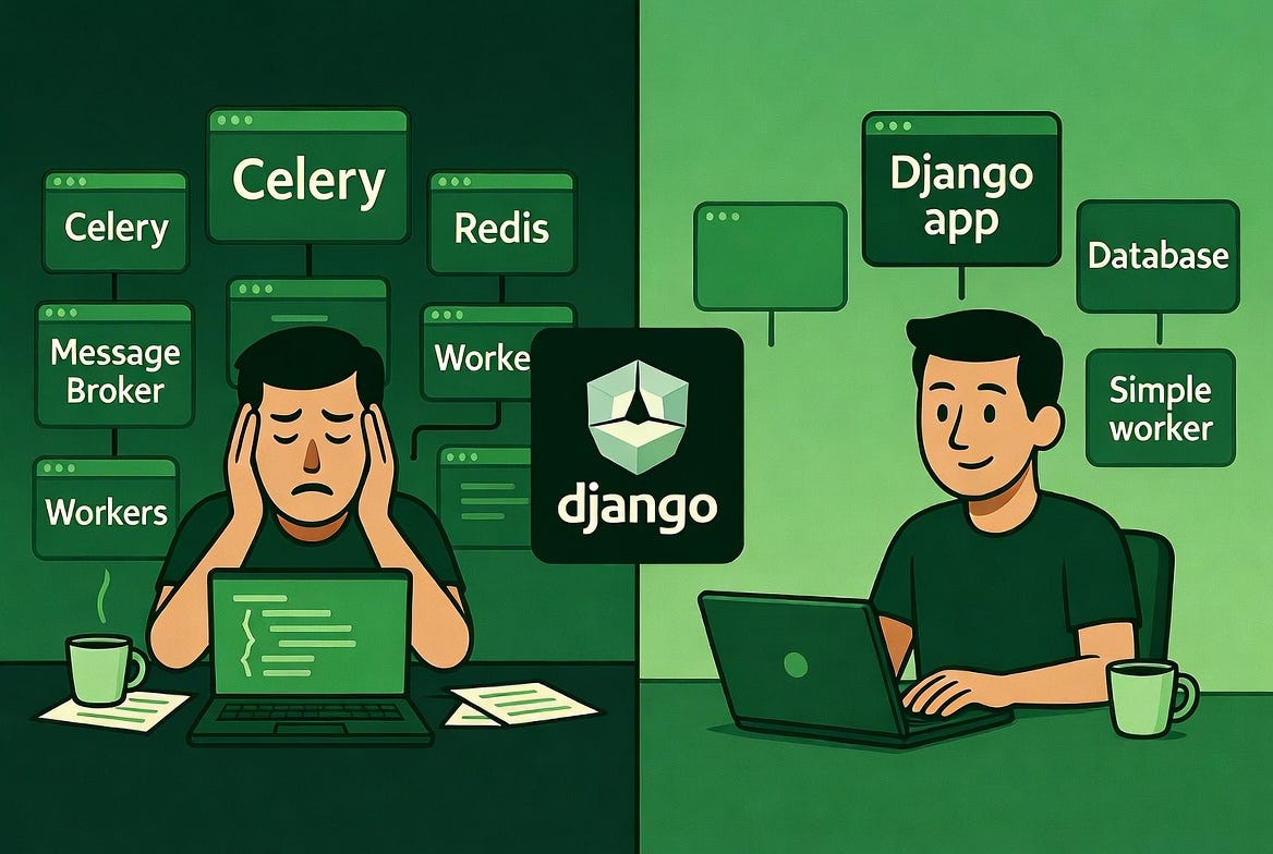 Do You Really Need Celery for Background Jobs in Django?