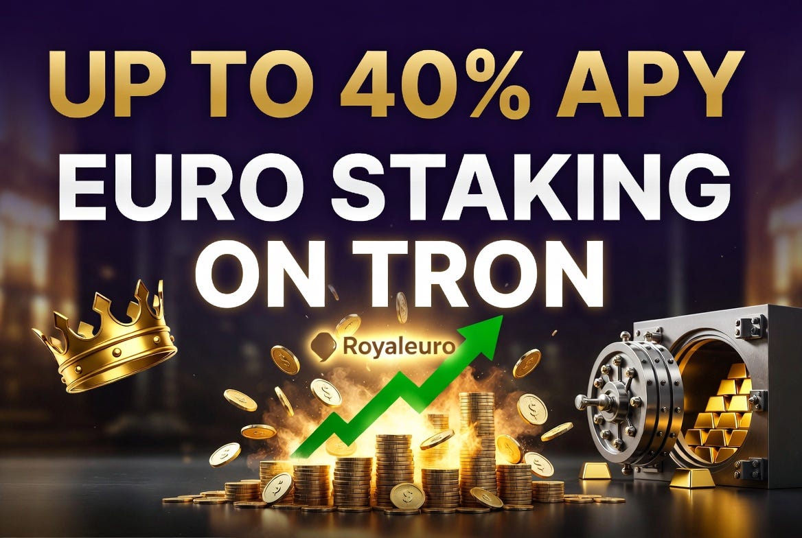Royaleuro.Finance: Earn Up to 40% APY on EURO Stablecoin Staking on TRON in 2026 — Complete Guide