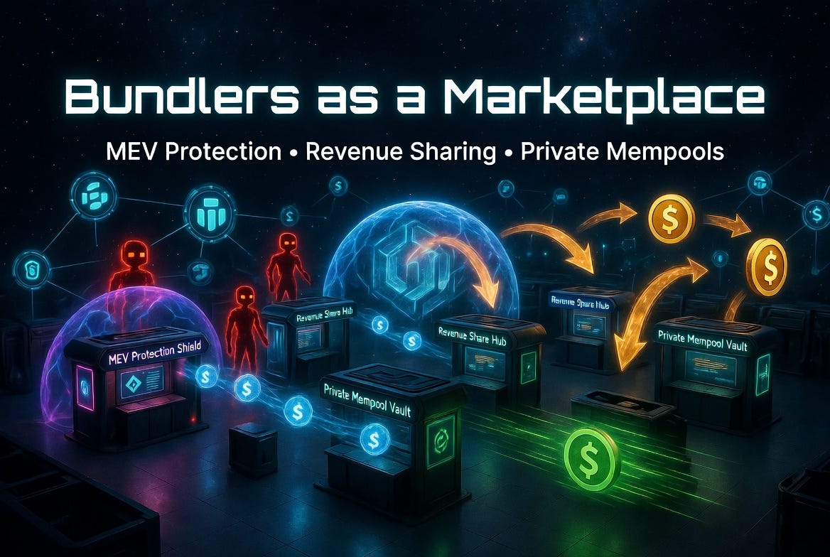 Bundlers as a Marketplace: MEV Protection, Revenue Sharing, and Private Mempools in Incentiv’s…