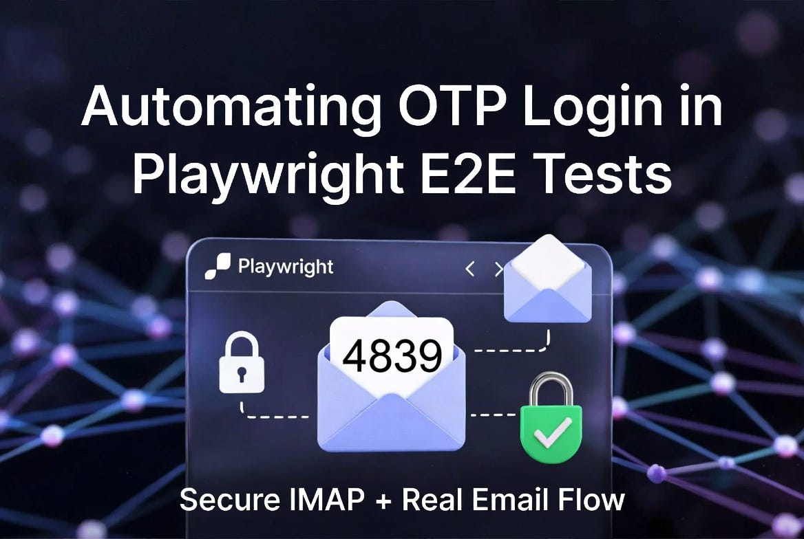 Automating OTP Login in Playwright E2E Tests