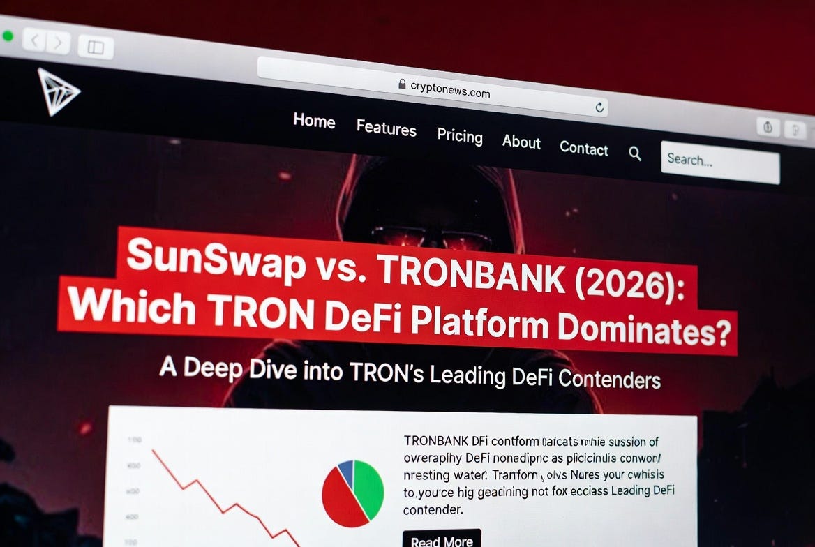SunSwap vs. TRONBANK (2026): Which TRON DeFi Platform Dominates?