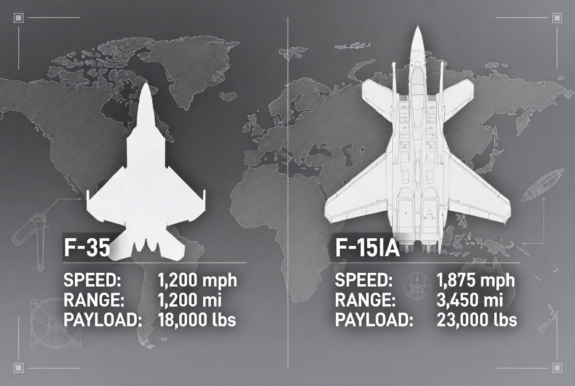 Israel Strengthens Its Air Power with New F-35 and F-15IA Fighter Jet