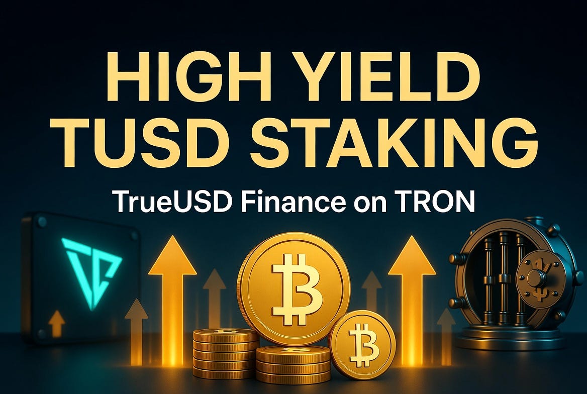 TrueUSD Finance: Stake TrueUSD (TUSD) on TRON & Earn High Stable Yields with Full Transparency…