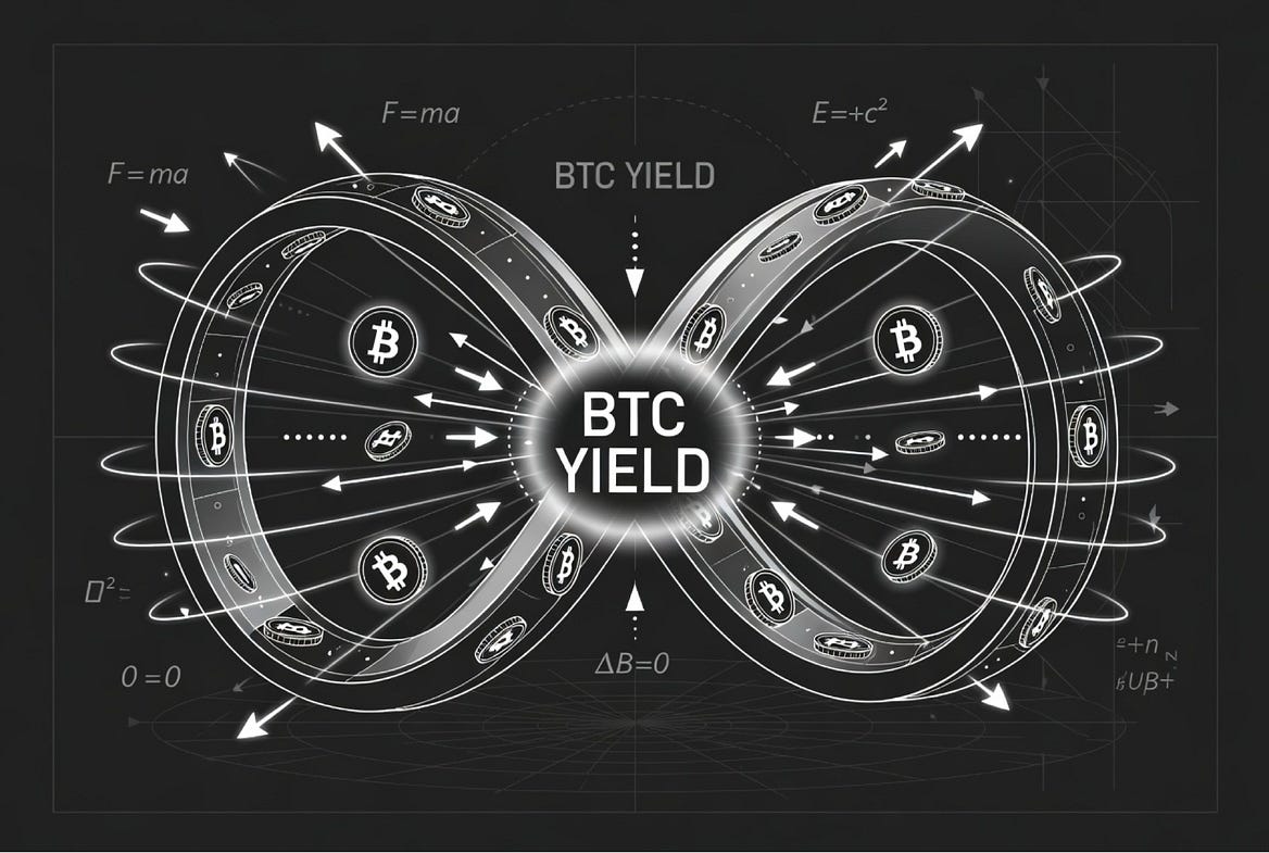 The Physics of the Infinite Loop: Why “BTC Yield” is the Only Metric That Matters