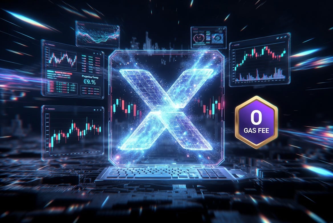 ⚡ EdgeX Exchange: The First DEX with Zero Gas Fees, Perpetuals, and Cross-Chain Native Trading