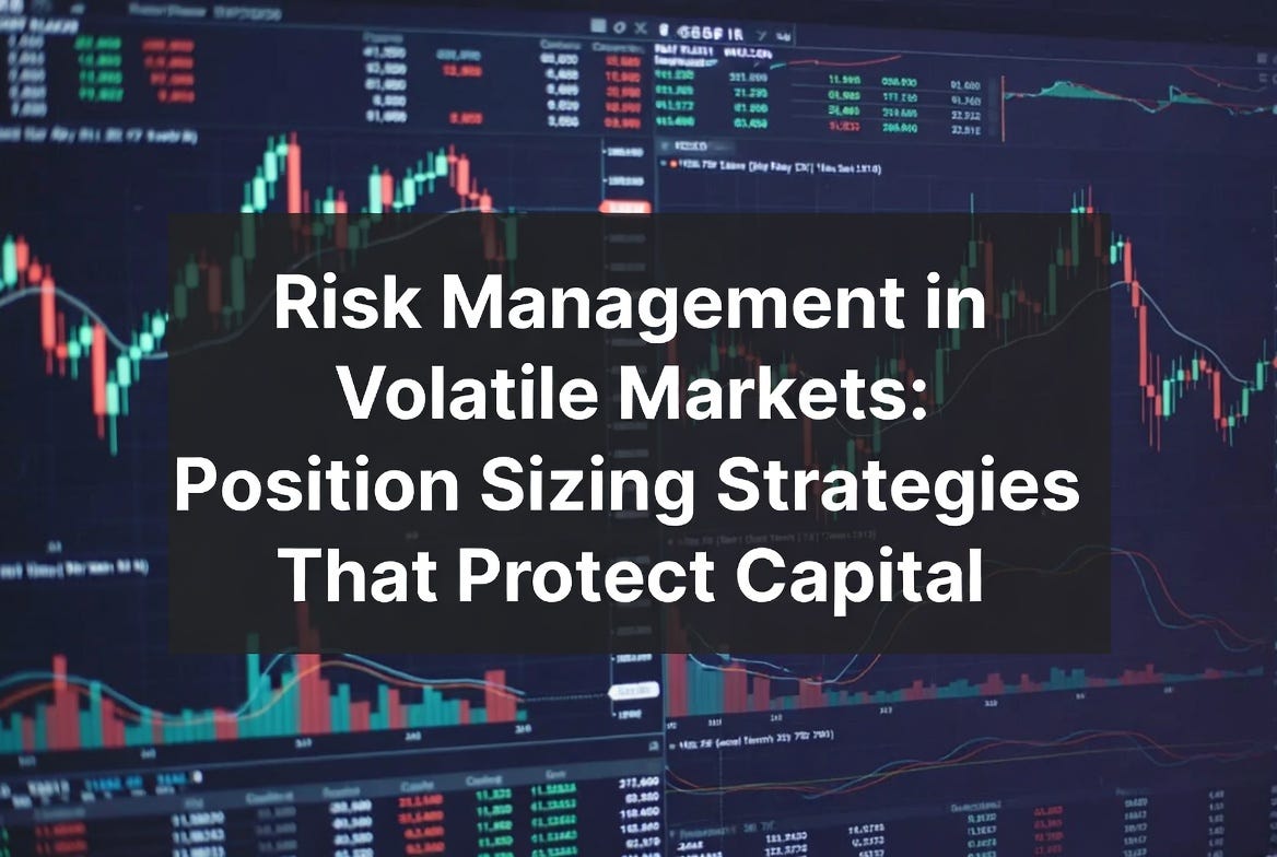 Risk Management in Volatile Markets: Position Sizing Strategies That Protect Capital