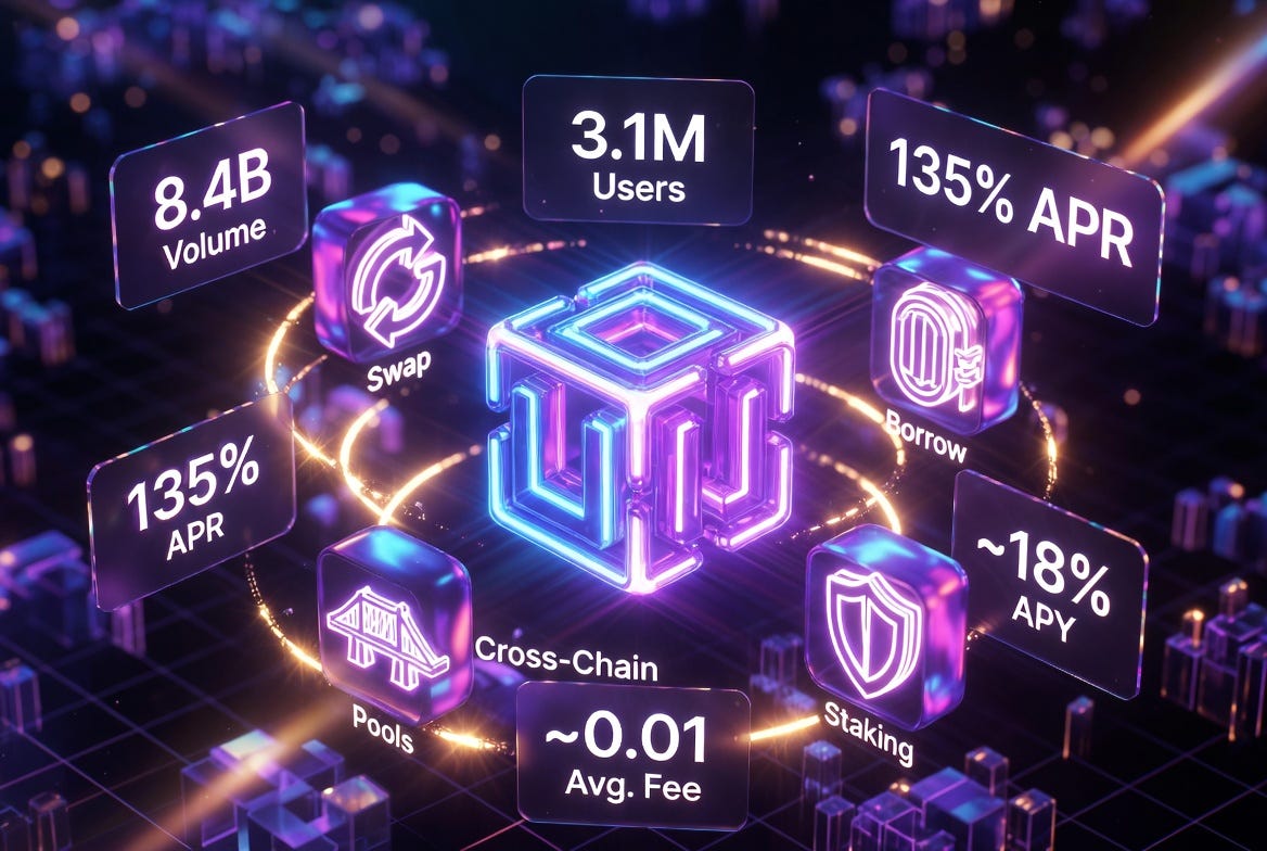 ⚡ Jupiter Swap on TRON: One Entry — 5 DeFi Tools, Up to 135% APY